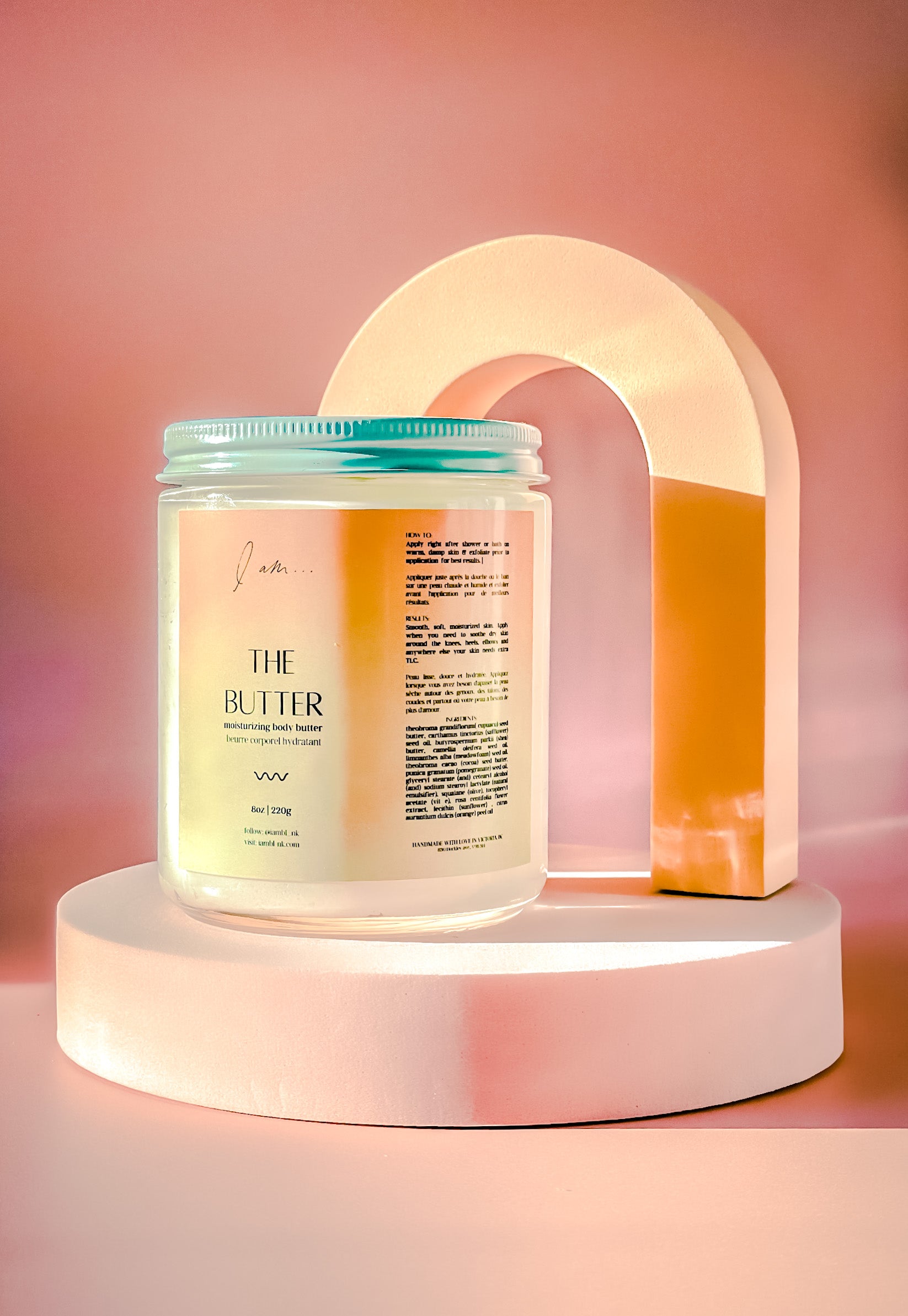 The Butter - Rose de Mai + Jasmine with citrus notes